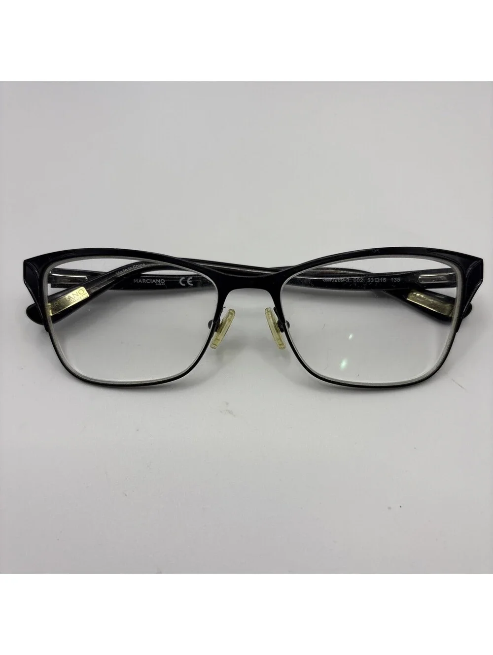 GUESS MARCIANO GM0289-3 002 Eyeglasses 53-16-135 Black Matte/Grey FRAMES ONLY